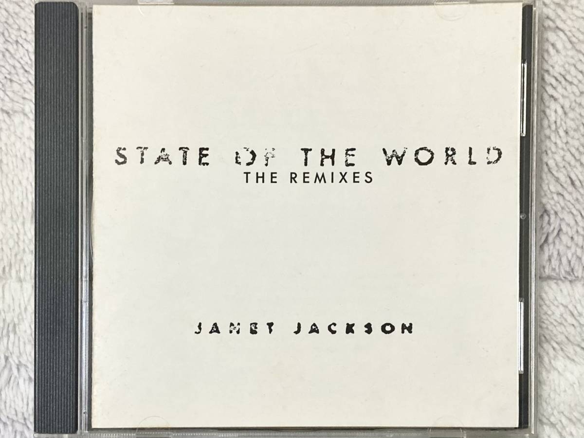 【90's】Janet Jackson / State Of The World （The Remixes）（1991、日本企画盤、Maxi-Single CD）_画像1