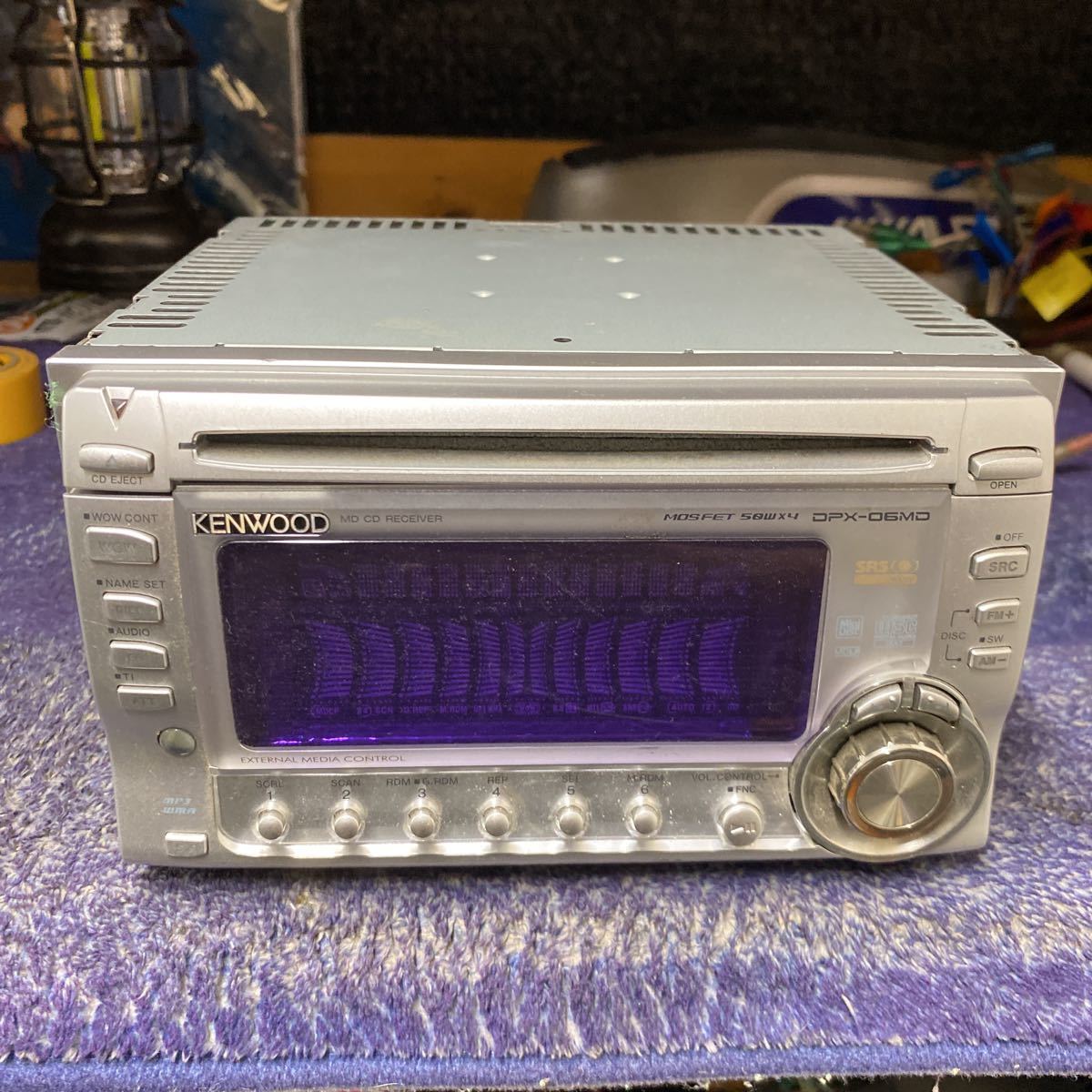 KENWOOD CD/MD レシーバー　DPX-06MD_画像7