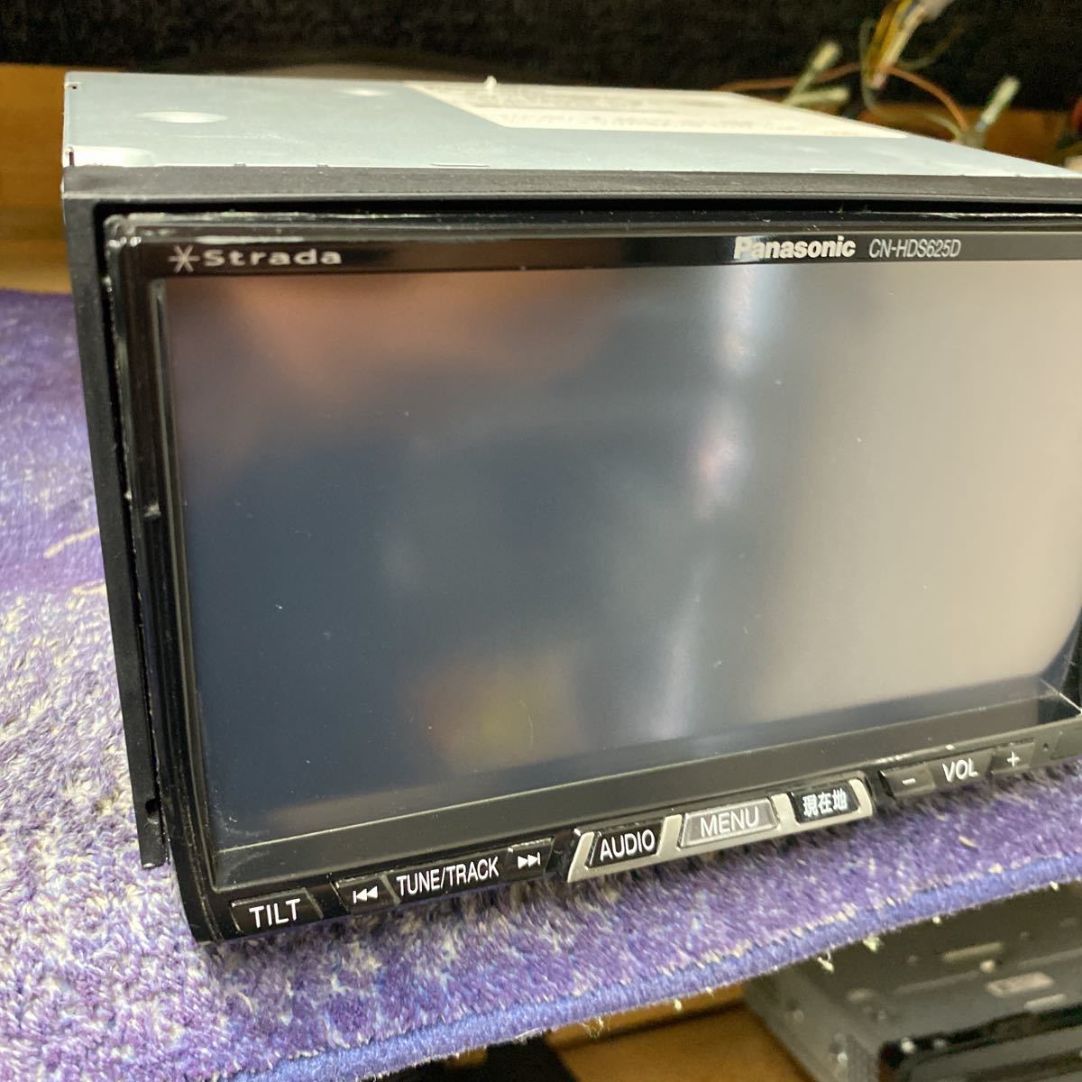 Panasonic Strada HDDナビゲーション　CN-HDS625D_画像6