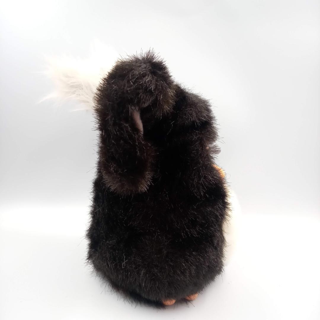 美品 ファービー2 パンダブラック 青目 英語版 動作OK 776 インテリア ぬいぐるみ furby furby2005 ヴィンテージ