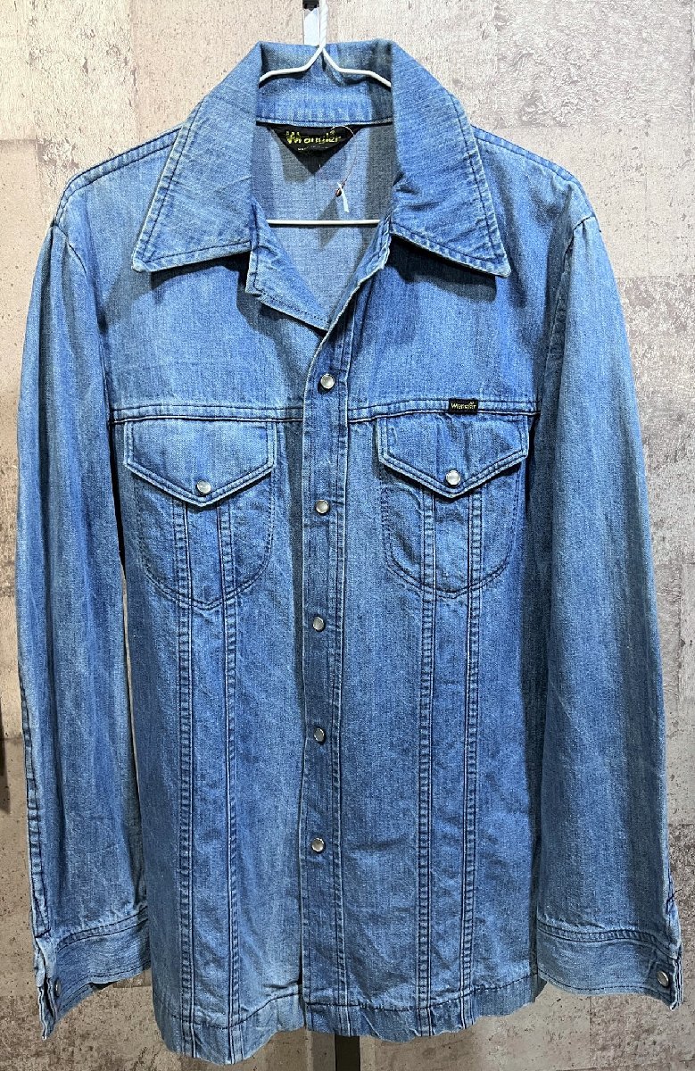 おしゃれ】 70'S USA製 ヴィンテージ WRANGLER Mほど ジャケット