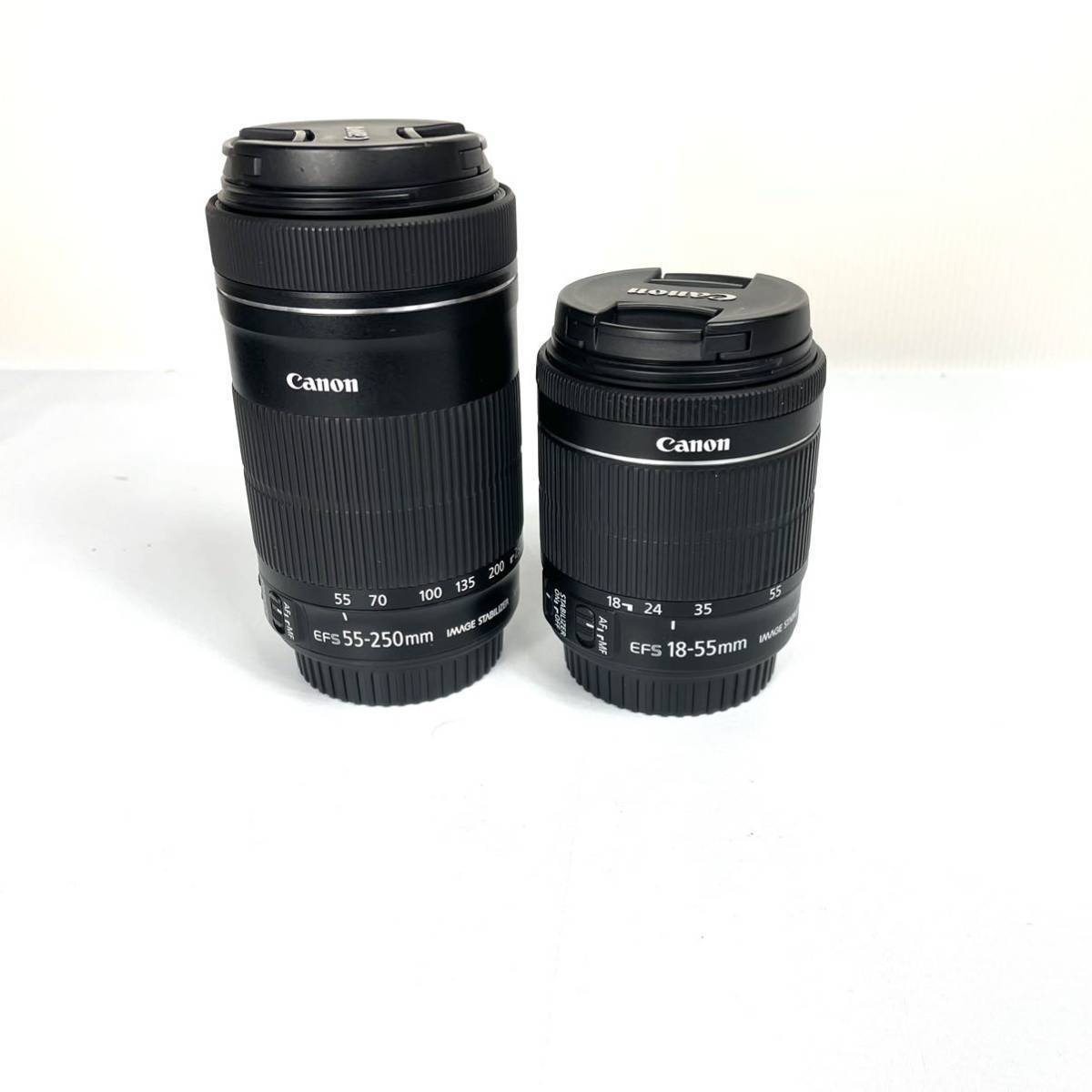 Canon EF-S55-250mm STM EF-S 18-55mm STM レンズセット | www.annugeo.com