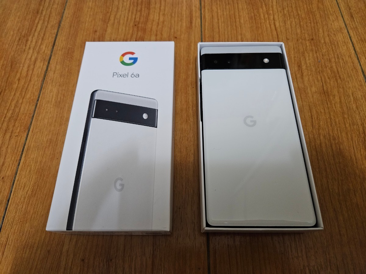 Google Pixel 6a 128GB Chalk チョーク 白色＋オマケ-