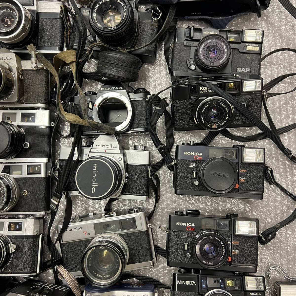 1スタ【カメラ大量】カメラ まとめ売り レンズ Nikon Canon Olympus