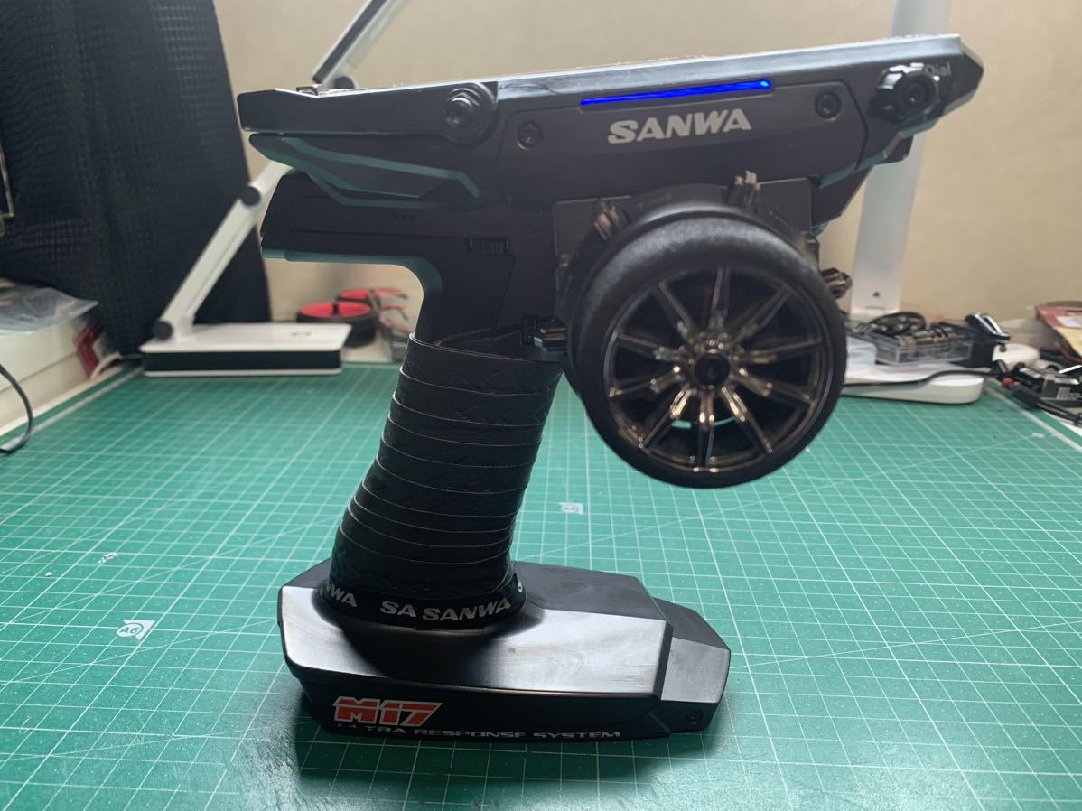 サンワ SANWA サンワプロポ M17、Wレシーバー、サンワアルミケース