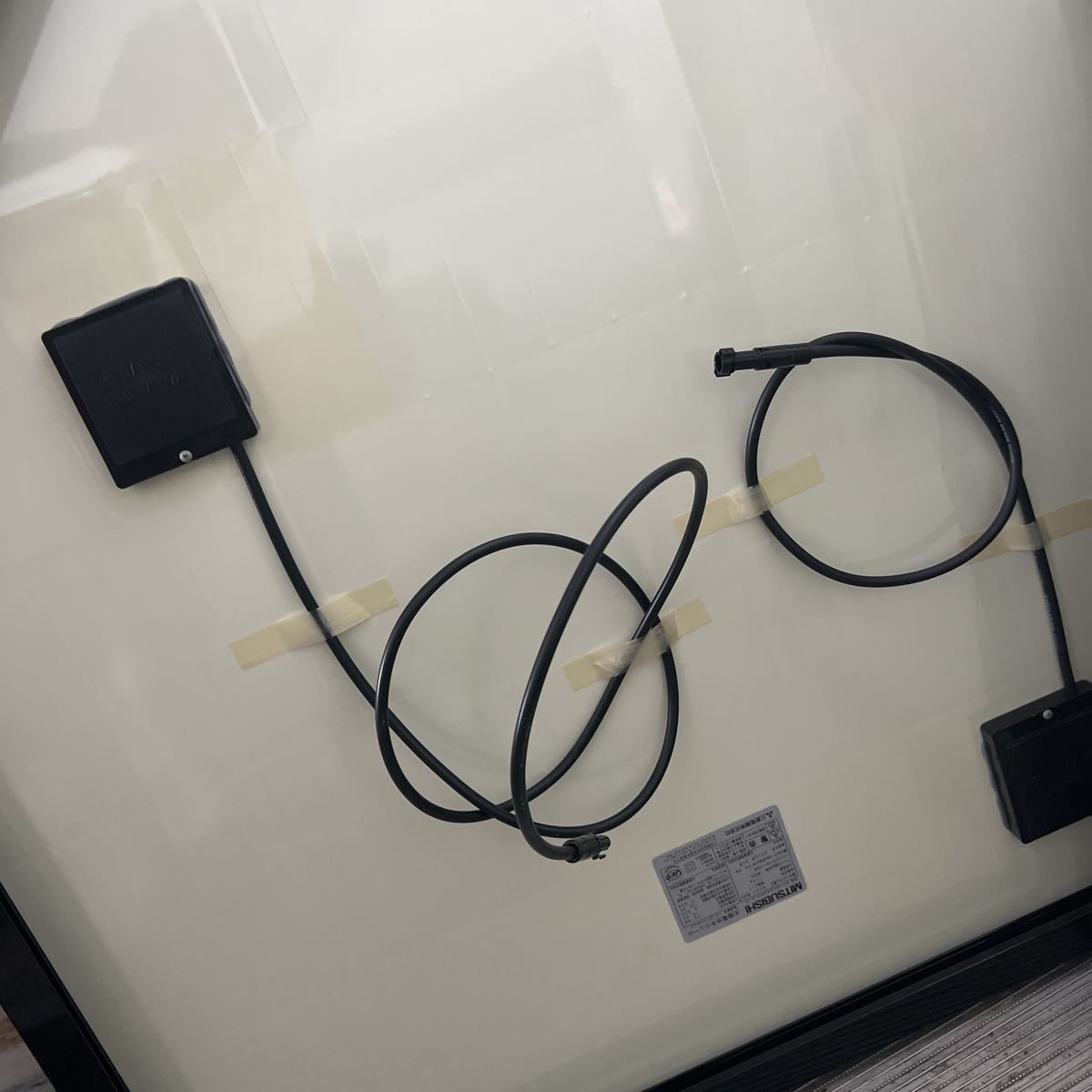 千葉 中古扱 未使用品 90w×2 国産ソーラーパネル 太陽光発電 千葉 中古扱 未使用品 90w×2 国産ソーラーパネル 太陽光発電