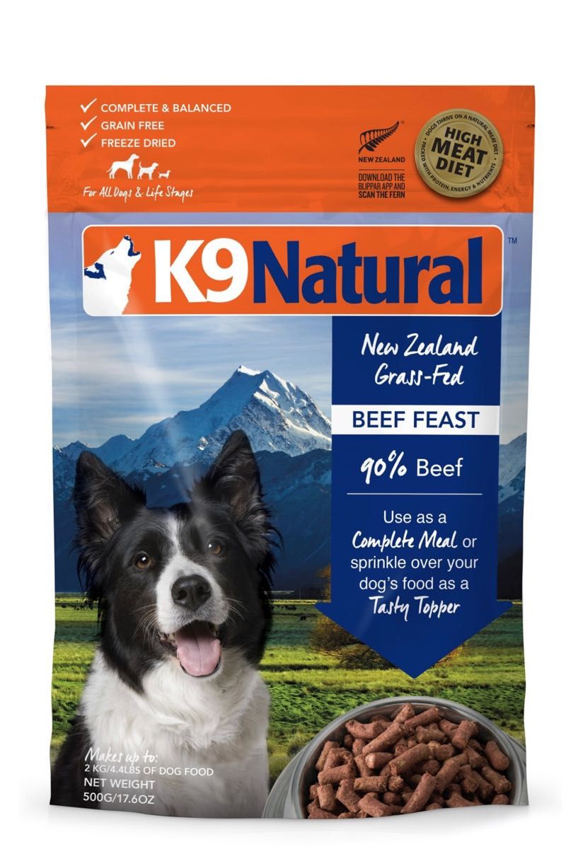 K9 Natural ビーフ・フィースト 3.6kg | noonanwaste.com