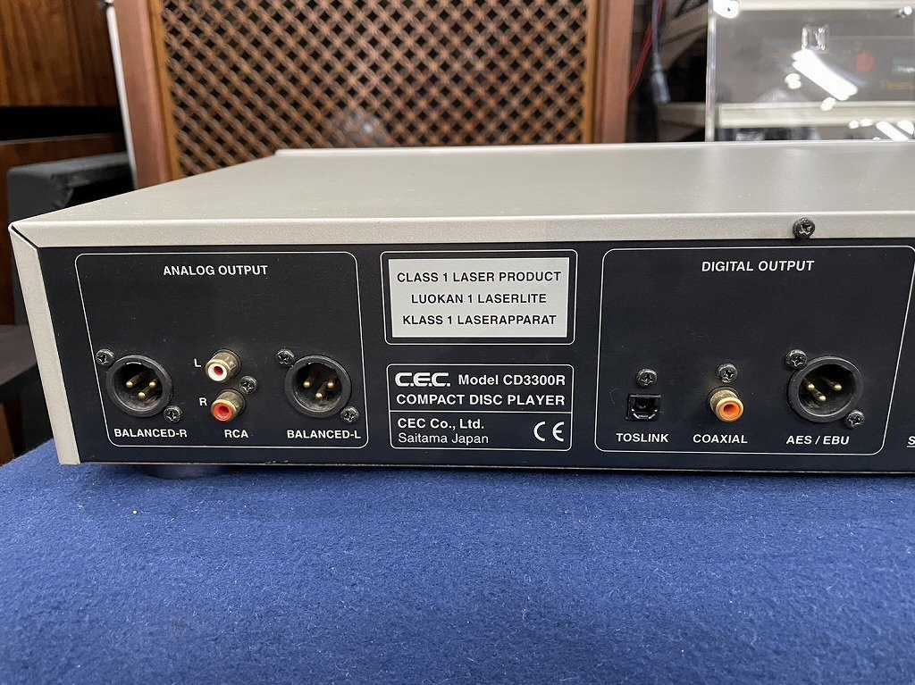 シーイーシー CEC CDプレーヤー CD3300R | jatolimpo.com