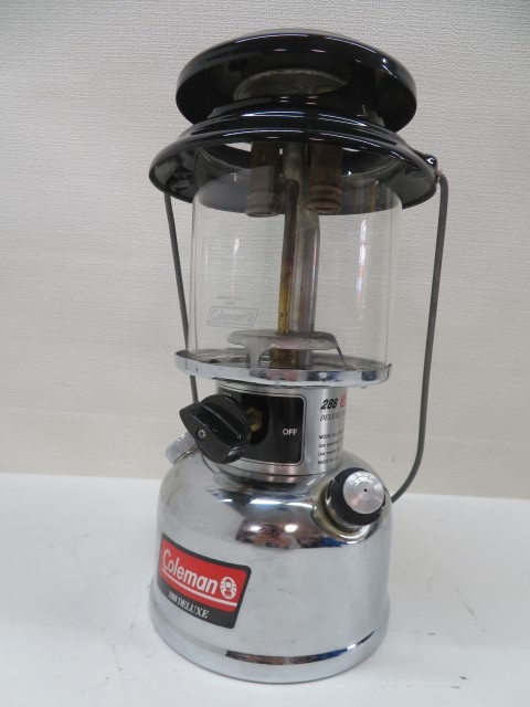 高さ32.0㎝☆Coleman 288A742J ホワイトガソリンランタン 288 DELUXE