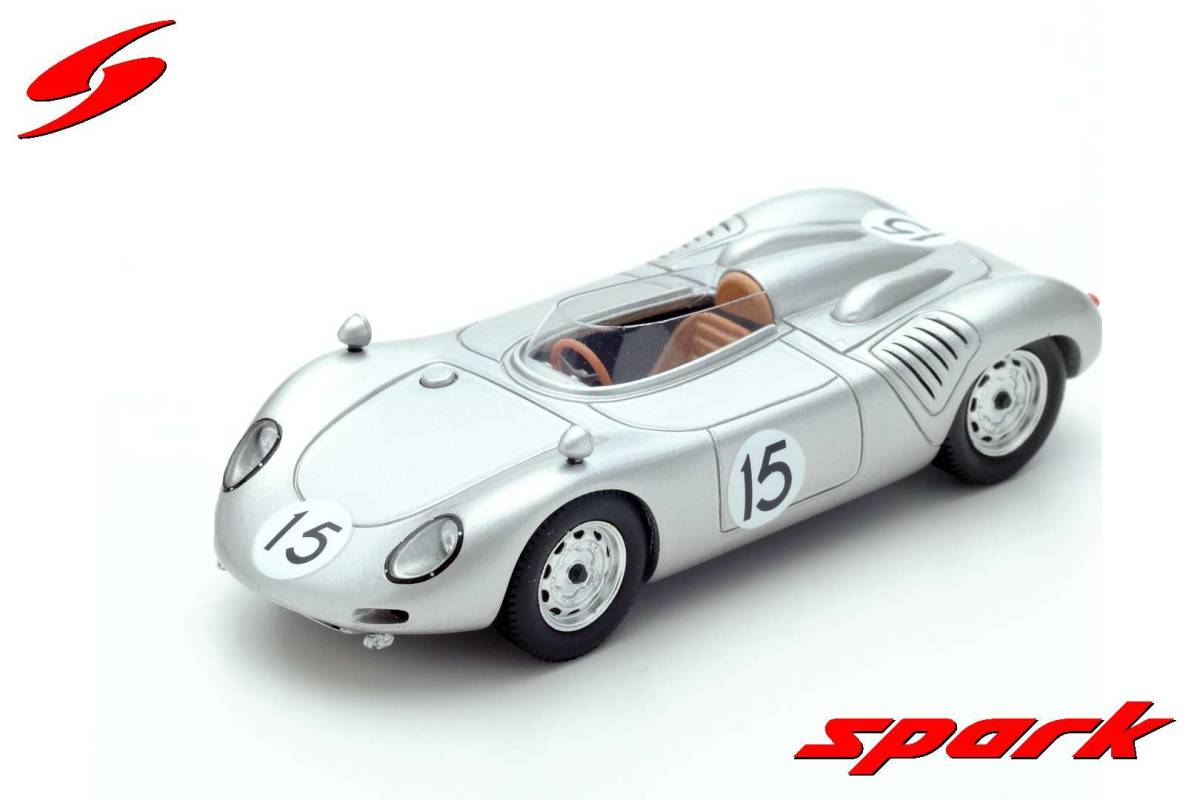 即発送可能】 □スパークモデル 1/43 1959 ポルシェ718 RSK #15 C