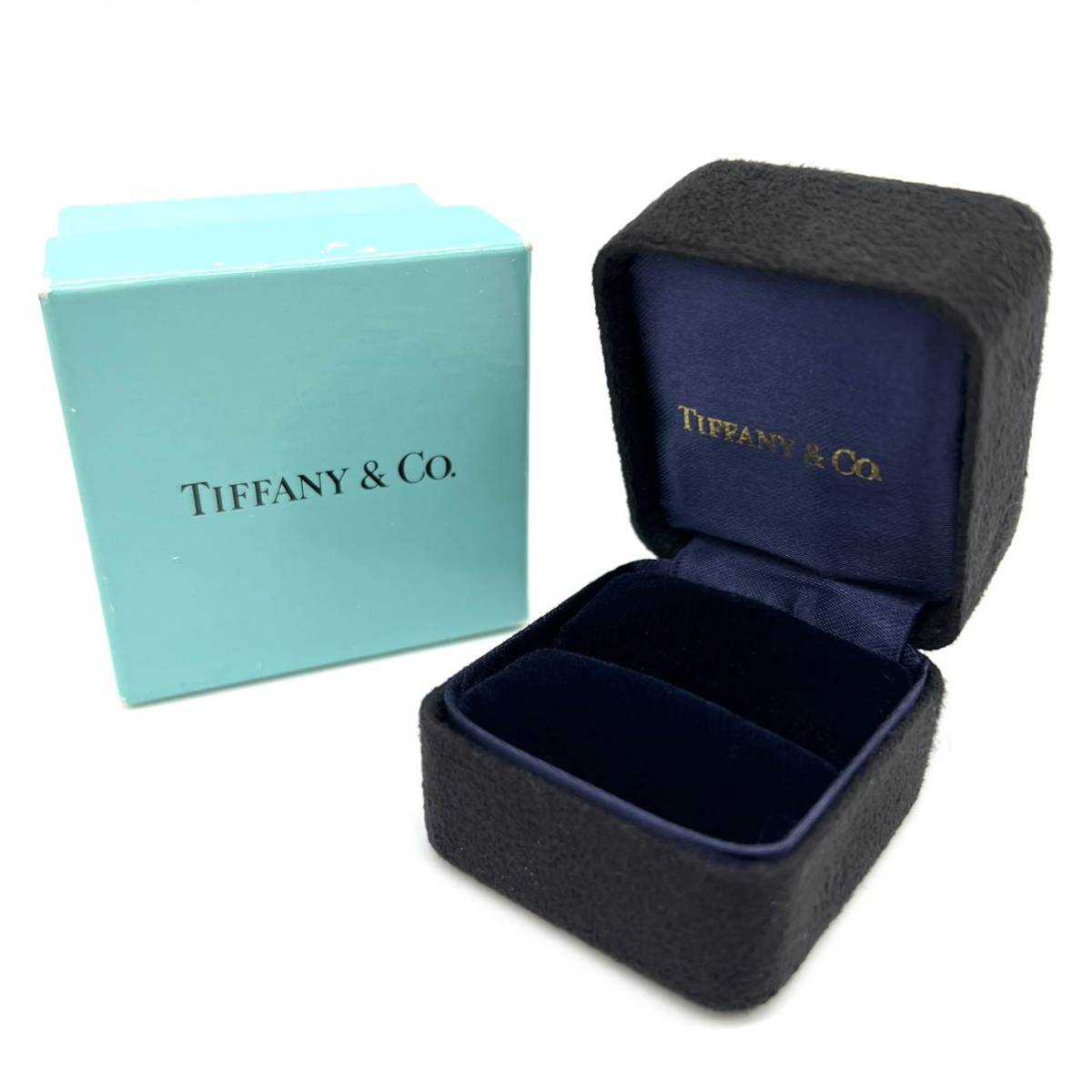 レア TIFFANY&Co ティファニー エンゲージ リング ミニ ケース ボックス 指輪 ギフト プレゼント 箱 プロポーズ box 保管 ディスプレイの画像1