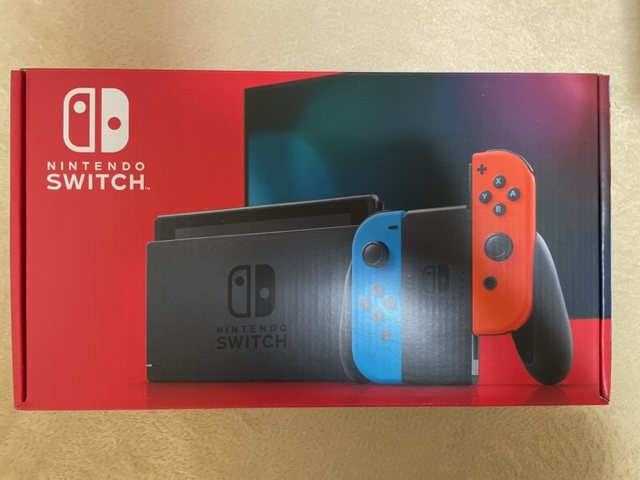 新品未開封 新モデル Nintendo Switch Joy-Con(L) ネオンブルー/(R