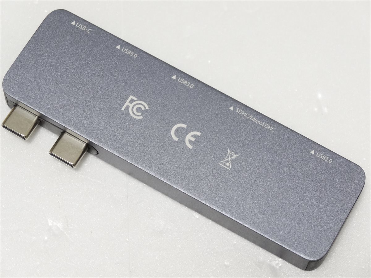 未使用に近い GIISSMO ハブ 多機能 6-IN-2 Macbook ハブ USB-C 送料140円　838_画像2