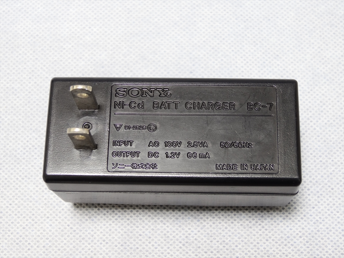 SONY BC-7 battery Sony charger postage 300 jpy 85L