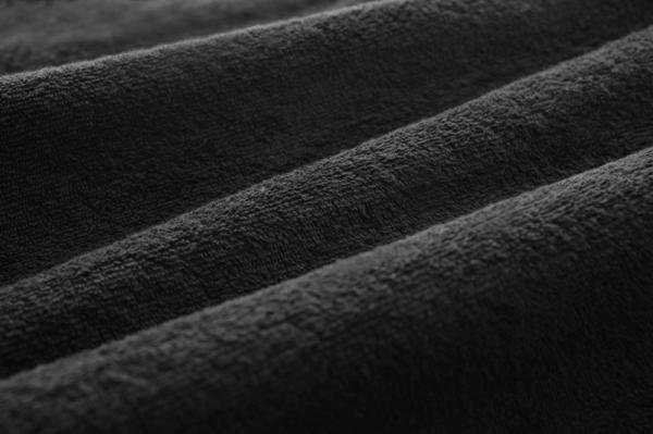 タオル地 掛け布団カバー 単品 キングサイズ 色-サイレントブラック /綿100%パイル 寝具 かけ ふとんかばー 掛カバー フトンカバー 洗濯可_画像2