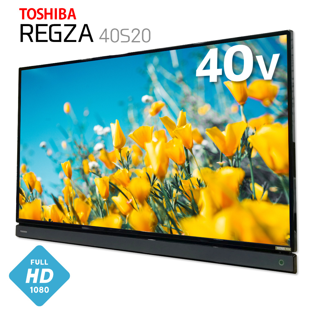 TOSHIBA 40インチ液晶テレビ 40S20 2016年製 リモコン付 | hshn.org
