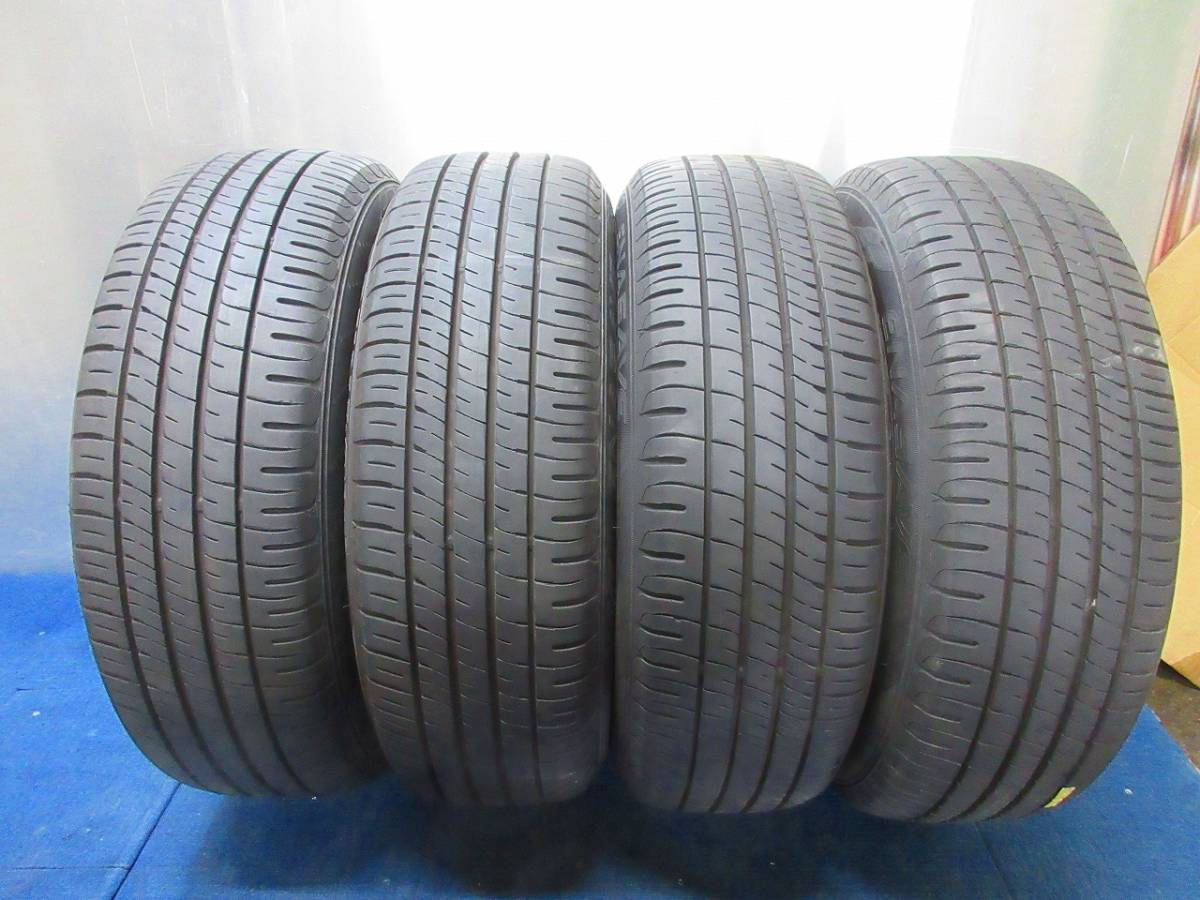 ★8.5分山★20年製★ ダンロップENASAVE 215/60R17 ECO FORME 17×7J +38 5H-114.3 4本セット アルファード・ヴェルファイア等 D1078の画像2