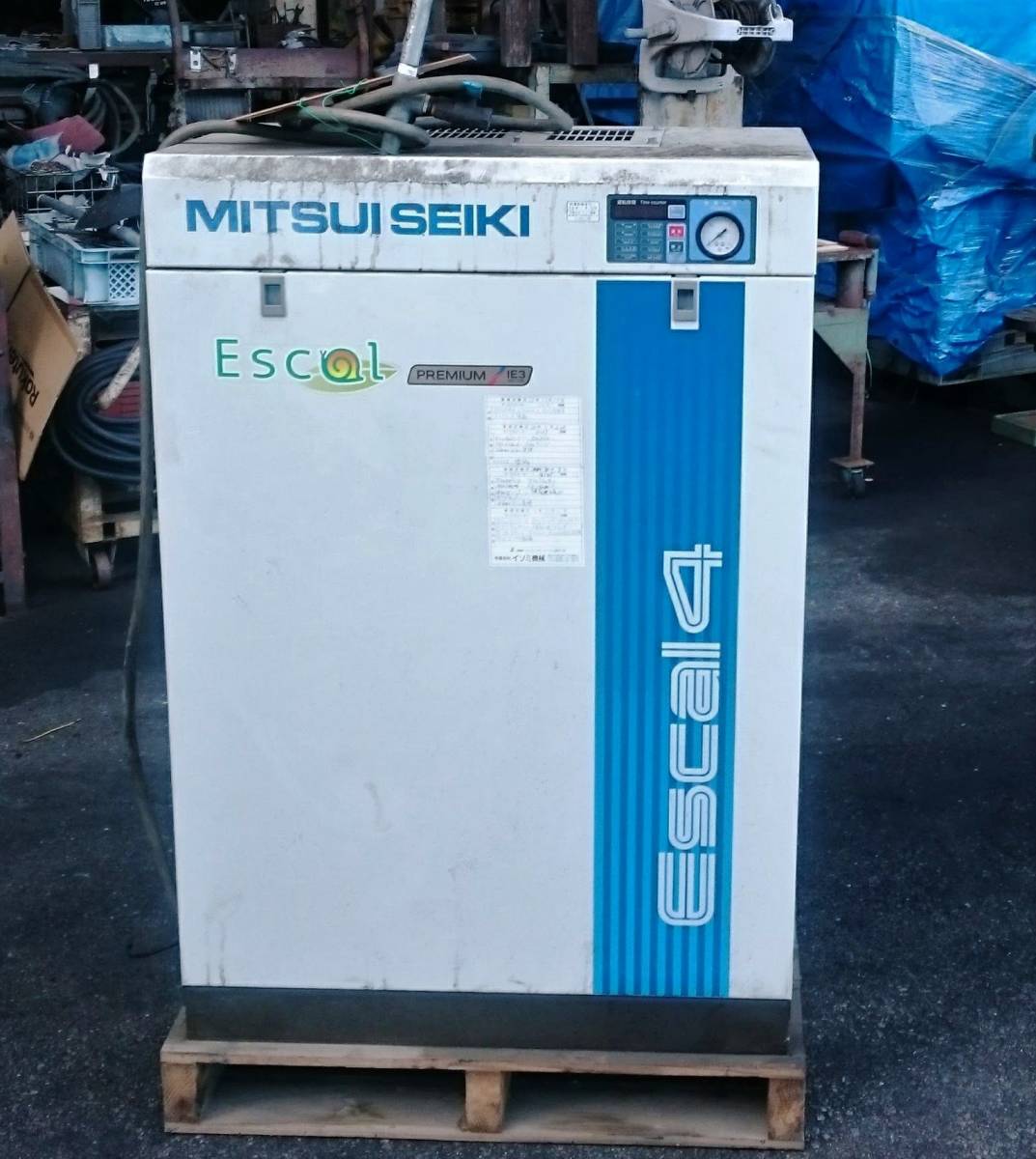国内外の人気が集結 ★【兵庫県・動作品】 K027-11 三井精機 ESCAL46A2-R 200V 5馬力 2016年製 射出成形機/プラスチック/コンプレッサー コンプレッサー 国内外の人気が集結 ★【兵庫県・動作品】 K027-11 三井精機 ESCAL46A2-R 200V 5馬力 2016年製 射出成形機/プラスチック/コンプレッサー コンプレッサー