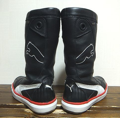 PUMA GORE-TEX バイク用ブーツ ブラック Yahoo!オークション - 美品 PUMA(プーマ).GORE-TEX 搭載 レザー