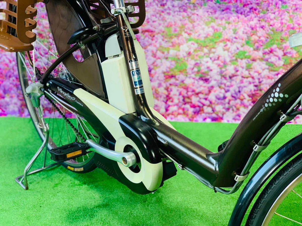 5303子供乗せ電動アシスト自転車ブリヂストン3人乗り対応