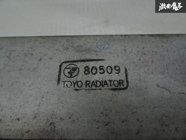 スズキ 純正 DA64W エブリイ ワゴン K6A ターボ 2009年 インタークーラー コア 単体 80509 即納 棚23-1_画像6