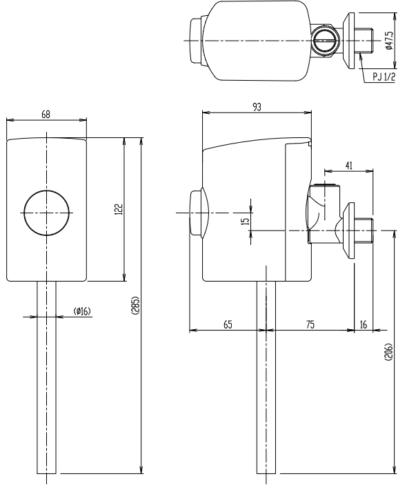  urinal for flash valve(bulb) [ pushed . button type ] newly created * exchange etc. # reform # toilet 