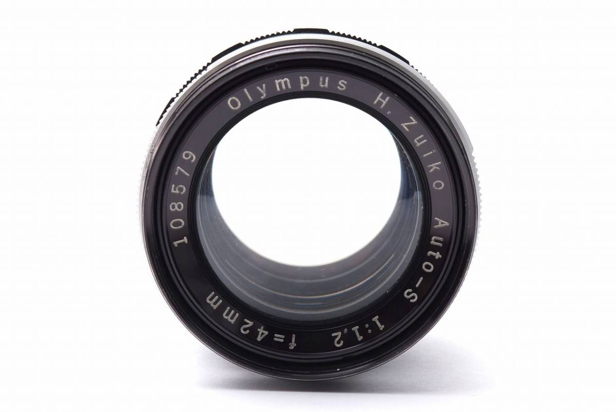 13570 現状特価 Olympus Auto-s 42mm F1.2 オリンパス PEN 用 レンズ