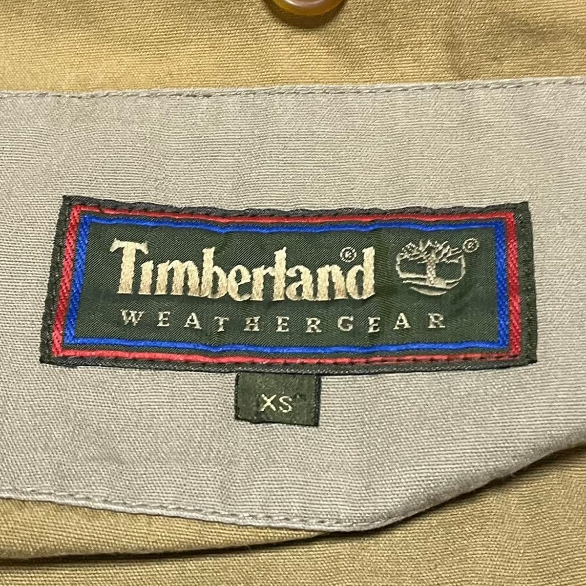 90s Timberland ティンバーランド 襟レザー ハンティングジャケット