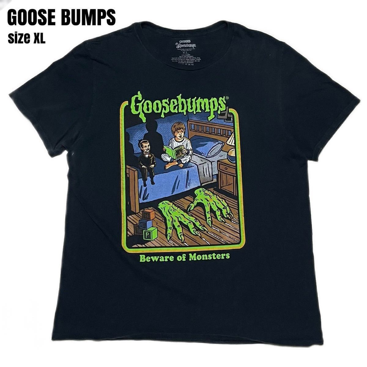 90s ホラー Tシャツ S Goosebumps シングルステッチ - トップス