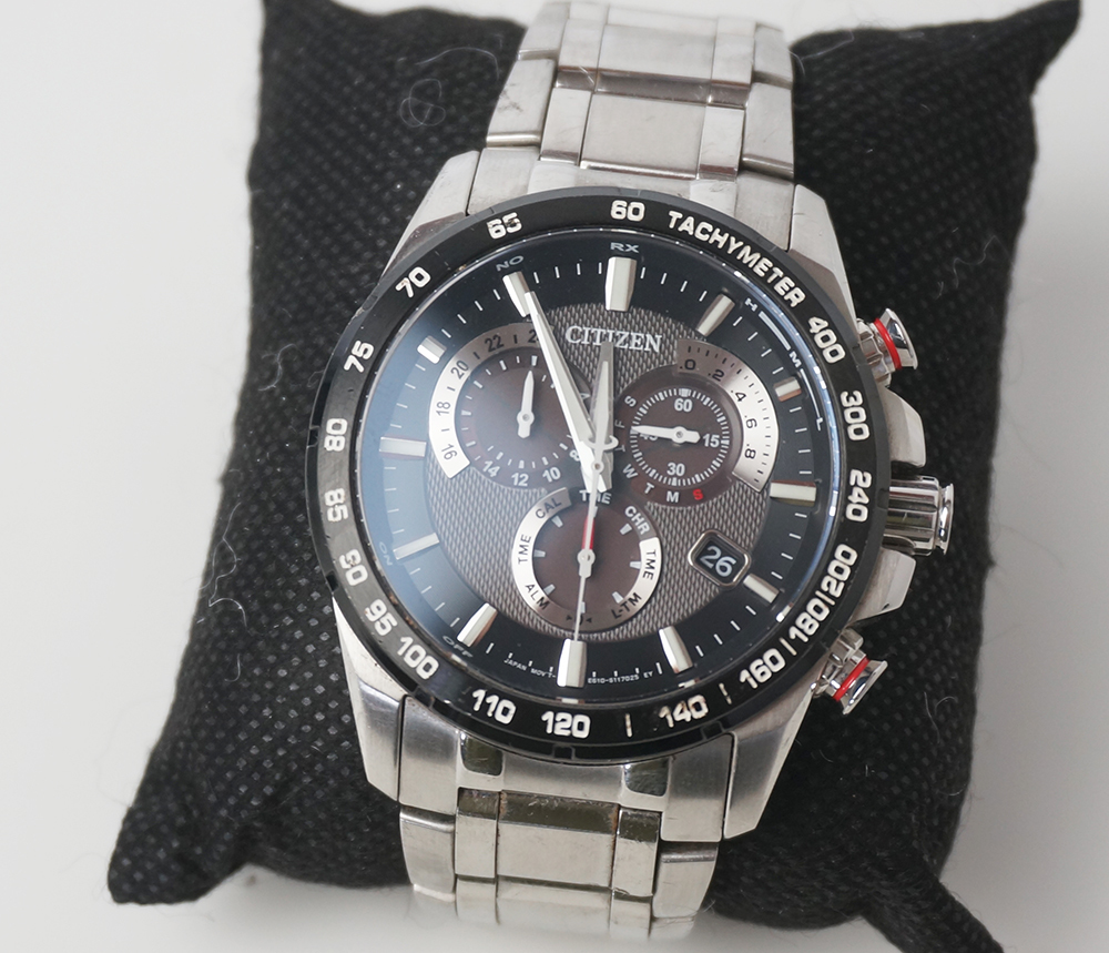 CITIZEN ATTESA シチズン 電波ソーラー E610-S104831-