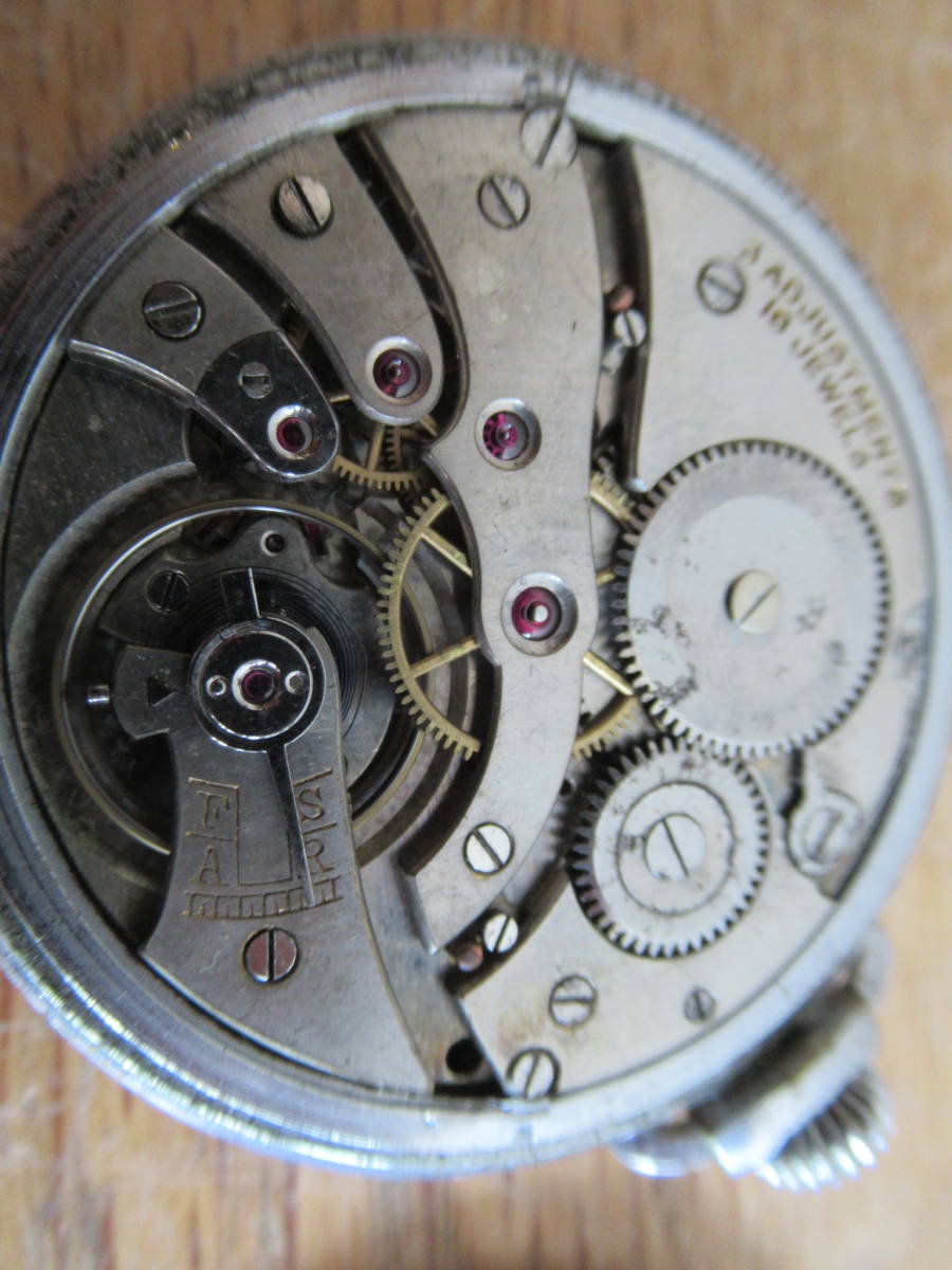 大特価放出！ CHRONOMETRE 機械式 昭和初期の手巻き式懐中時計 BEREX 手巻き