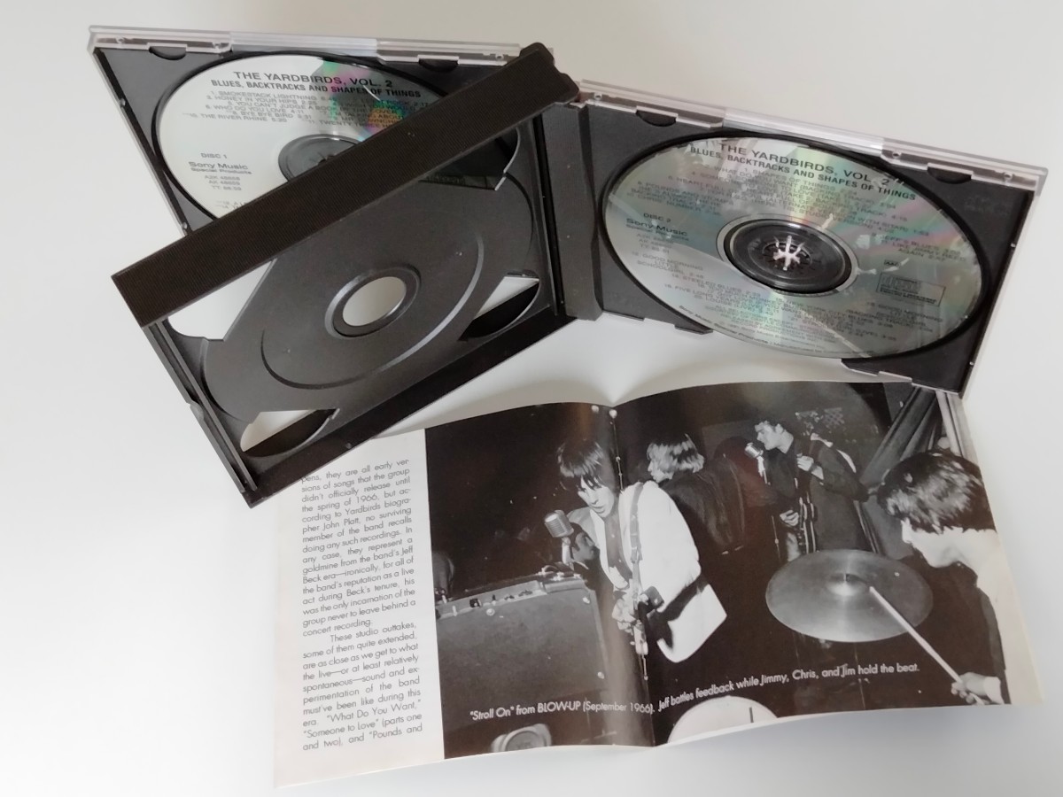 The Yardbirds Vol.2 Blues,Backtracks And Shapes Of Things 2CD SONY A2K48658 91年リマスターコンピ Sonny Boy Williamson,Jimmy Page,_画像5