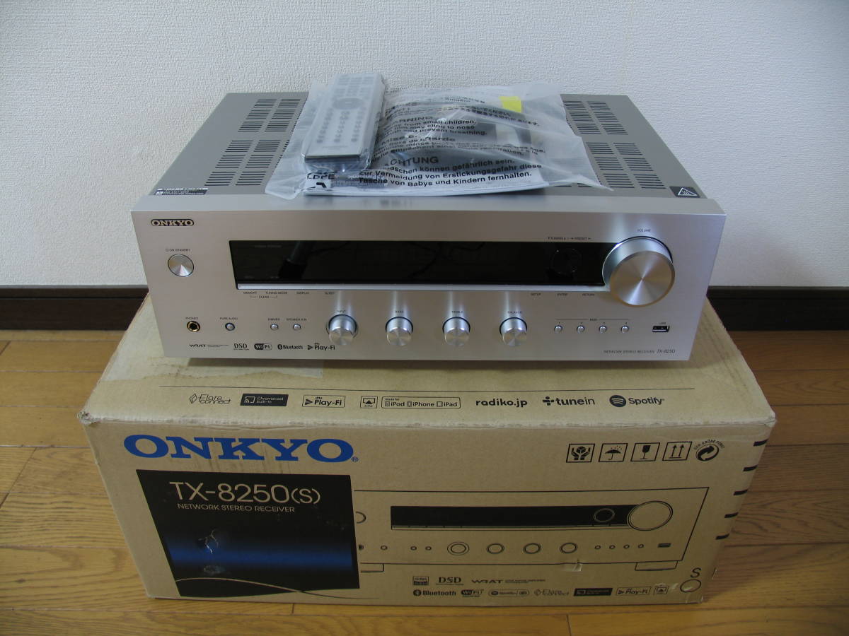 ONKYO TX-8250 ネットワークステレオレシーバー 動作品