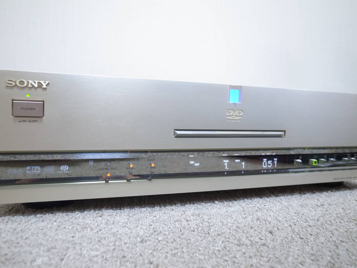 【SACD兼容】SONY DVP-S 9000ES高品質的頂級產品卓越的CD質量和音質！    原文:【SACD対応】SONY DVP-S9000ES 良品 最上位機の実力 最高音質でCDを！