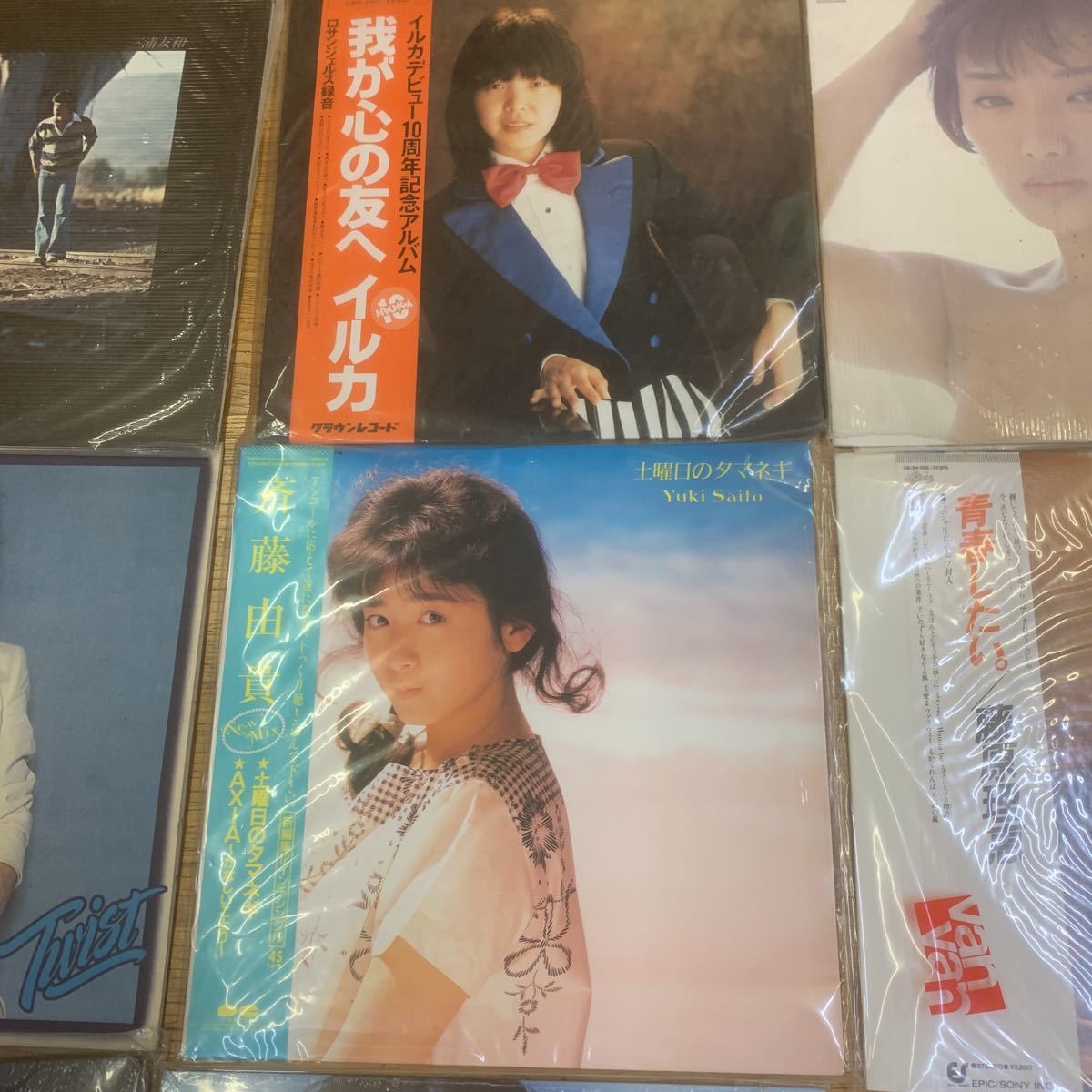 5-71 【現状品】LPレコード まとめ売り 13枚セット 松田聖子 イルカ
