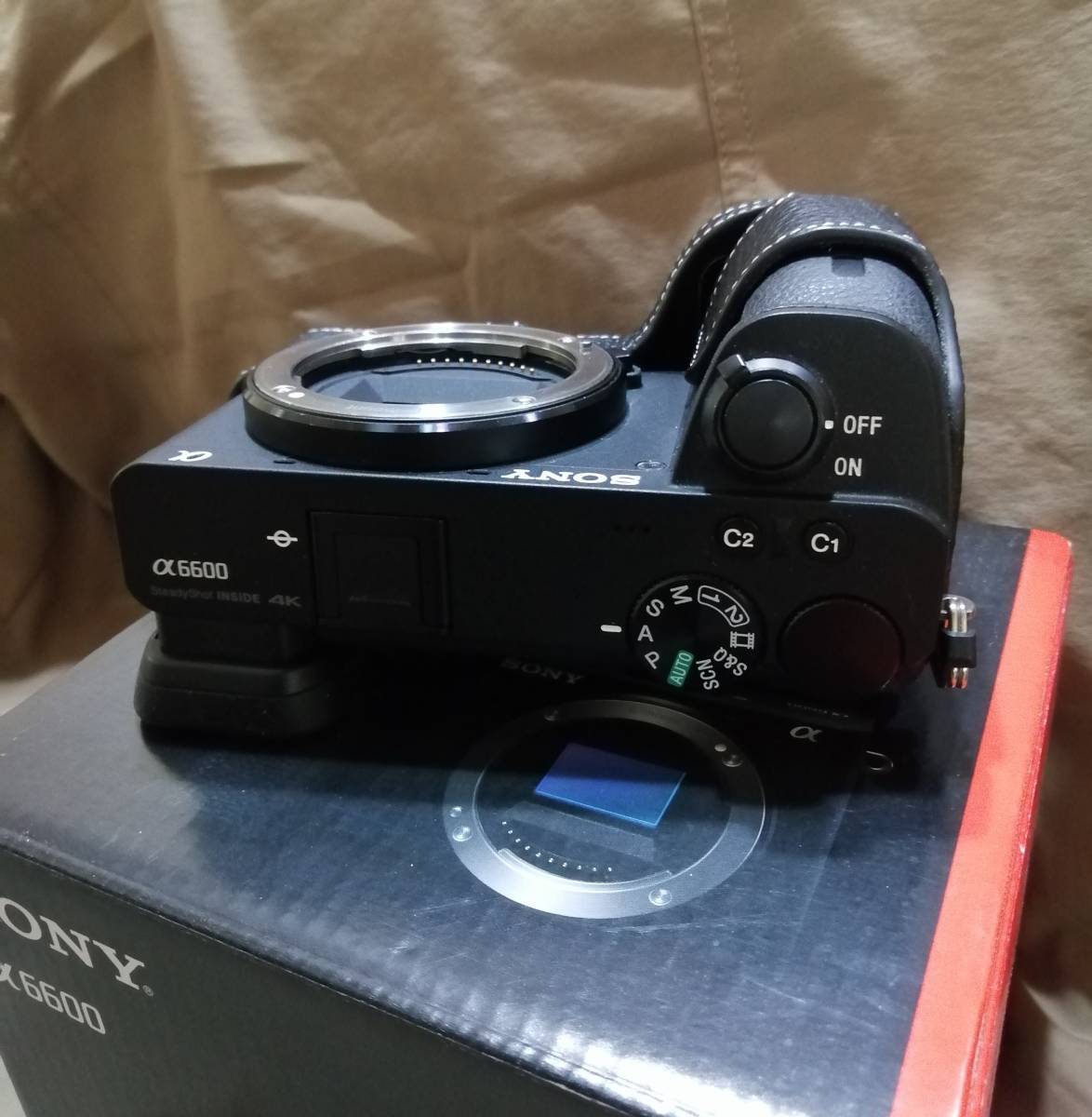 新品度99％ SONY α6600 ボディ ILCE-6600