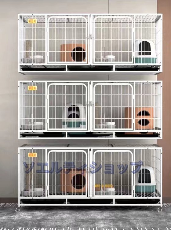  shop manager special selection * not possible to overlook!3 layer dog fence pet kennel cat small shop dog supplies house .