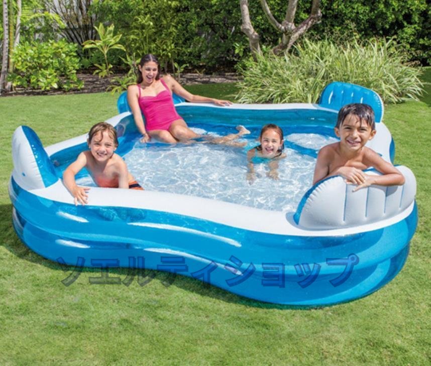  bargain sale! Family pool large playing in water adult also inserting home use pool vinyl bus .. type storage carrying ... ball pool child sea water .