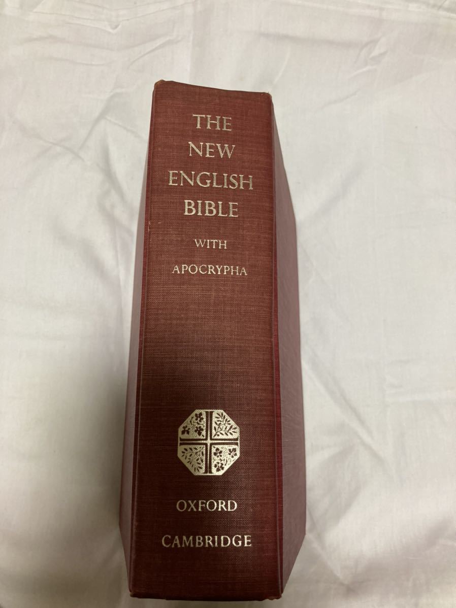 The New English Bible With the Apocrypha. Oxford University Press 1970 （Ｅ）新英語聖書　旧約聖書　新約聖書　洋書_画像1