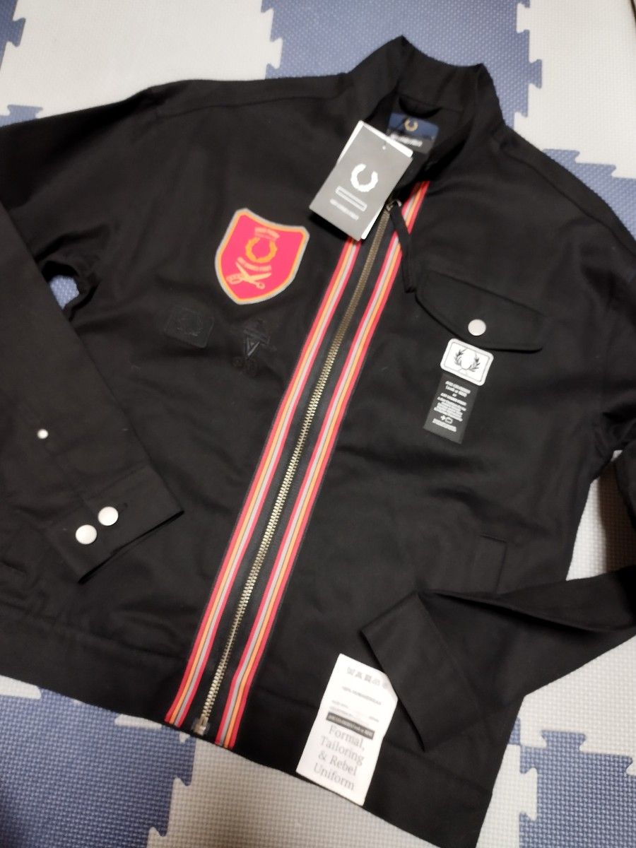 Fred Perry × ART COMES FIRST ハリントンジャケット-