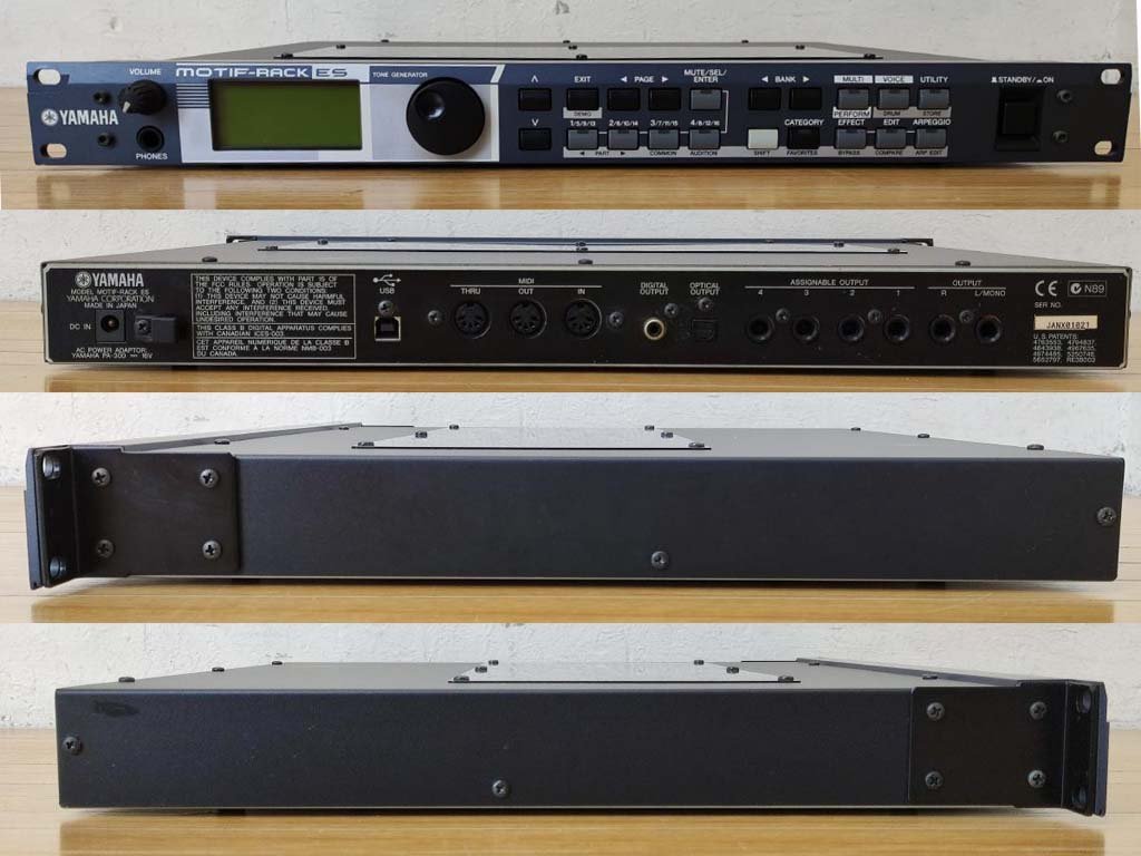 ☆YAMAHA MOTIF-RACK ES 音源モジュール | charcas.gob.mx