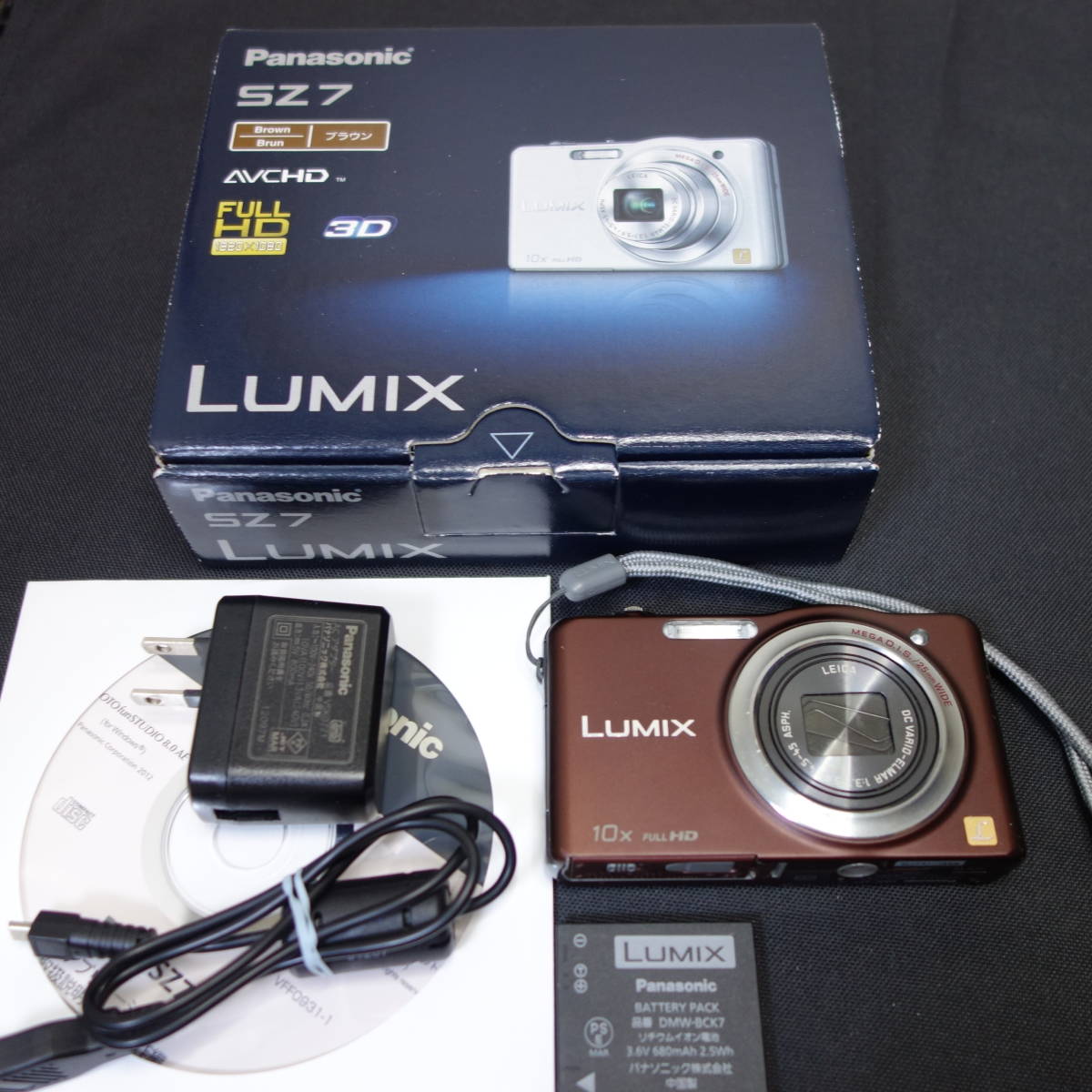 ランキングや新製品 PANASONIC LUMIX DMC-SZ7 動作確認済み