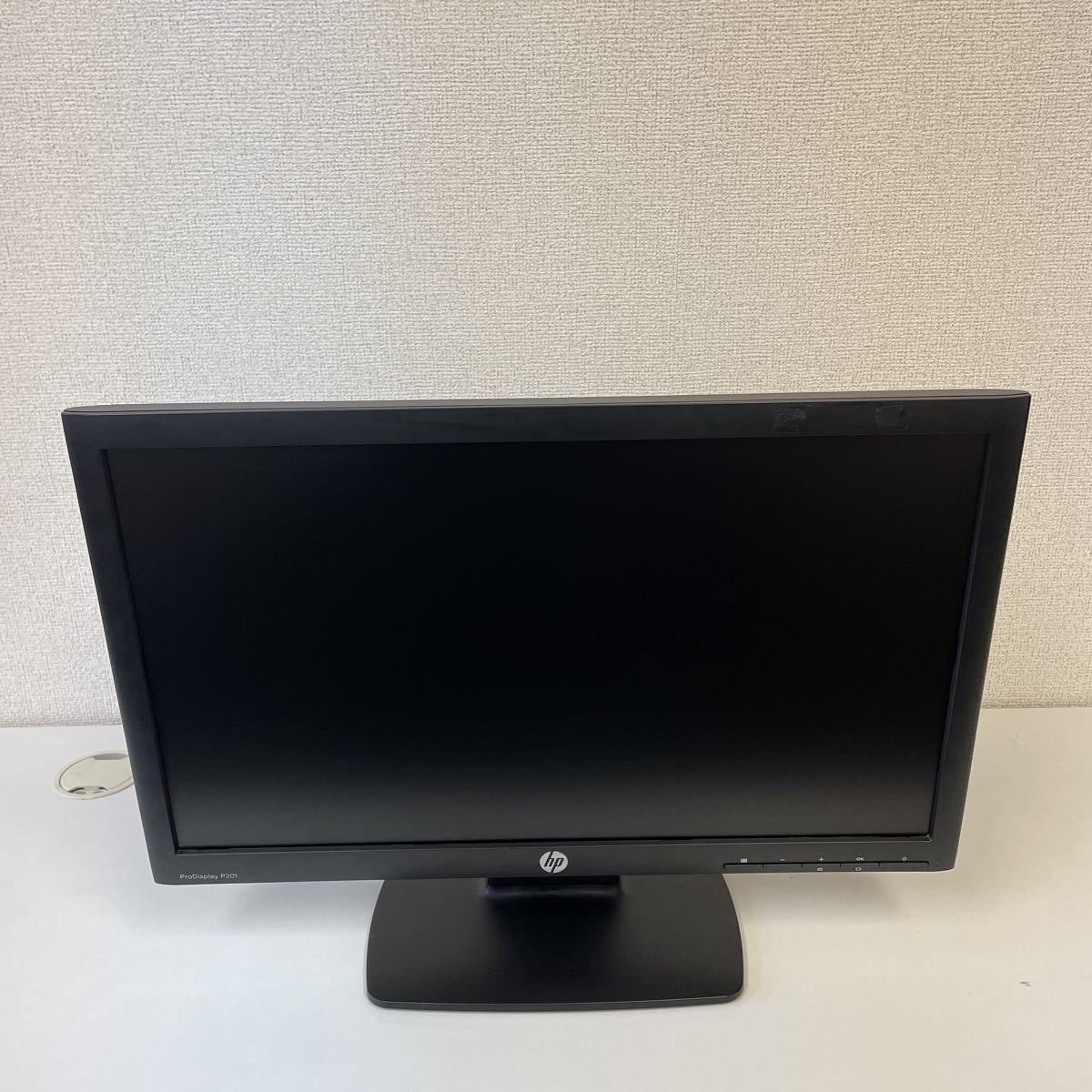 [ secondhand goods ]HP ProDisplay 20 -inch wide monitor P201C9F26AA electrification has confirmed stand attaching no2