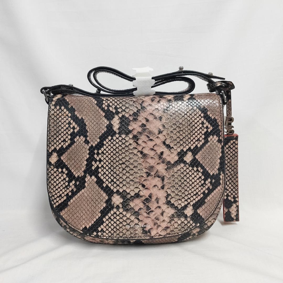 ○☆新品 未使用 Paul Smith スネークP 定番2WAYショルダーバッグ