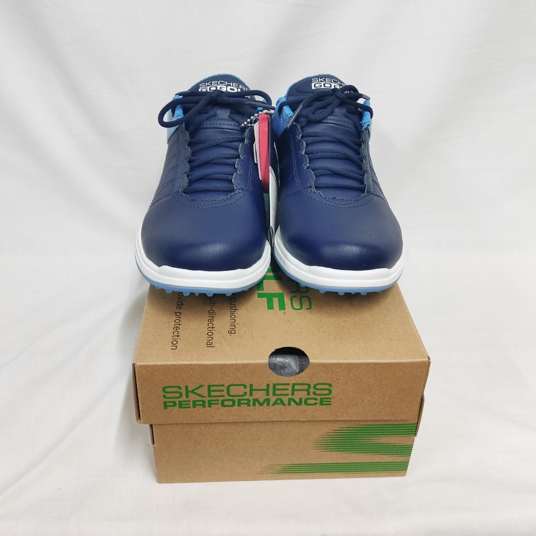 ○★新品 未使用 SKECHERS PIVOT スプラッシュ ネイビー 23cm○●