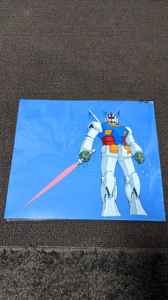 機動戦士ガンダム セル画 直筆背景付き fajasbela.com