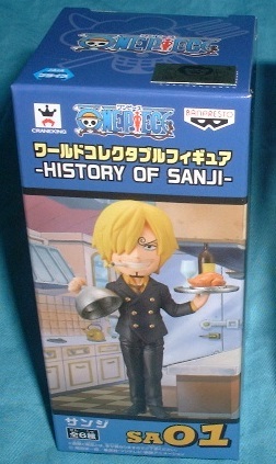  One-piece world collectable figure HISTORY OF SANJI Sanji (SA01)
