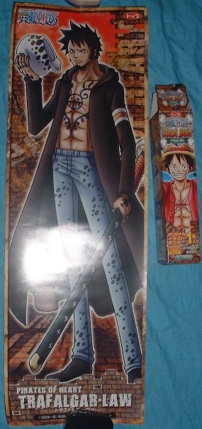 ワンピース イラストガムポスター トラファルガー ロー One Piece 売買されたオークション情報 Yahooの商品情報をアーカイブ公開 オークファン Aucfan Com