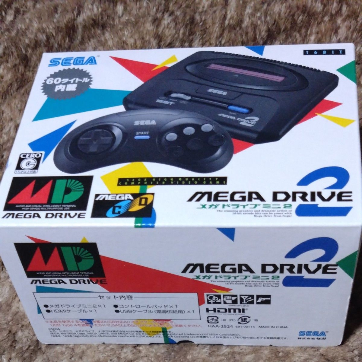 新品 SEGA メガドライブミニ2 MEGA DRIVE HAA-2524 Yahoo!フリマ(旧)-