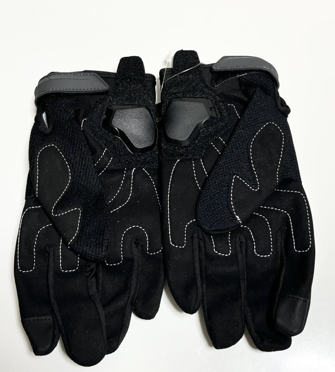 グローブ メッシュ 手袋 バイクグローブ スマホ操作 対応 高品質 大人気 新品 送料無料 黒緑 M_画像3